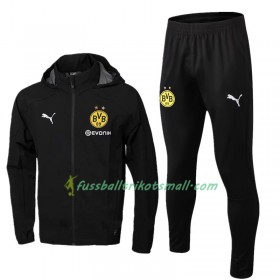 Borussia Dortmund Trainingsanzug Windrunner Schwarz 2018-2019